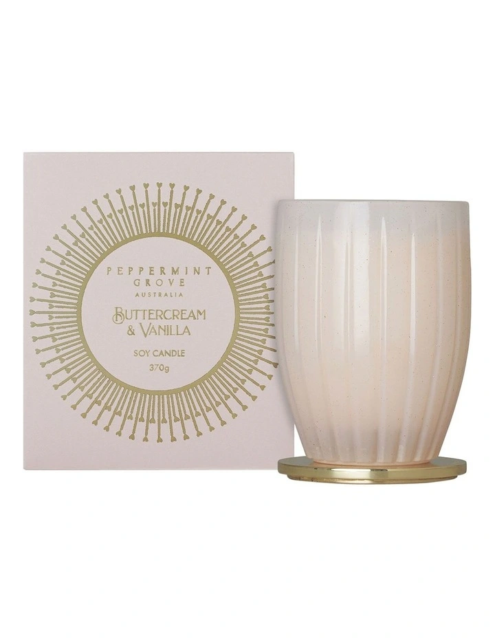 BUTTERCREAM AND VANILLA SOY CANDLE