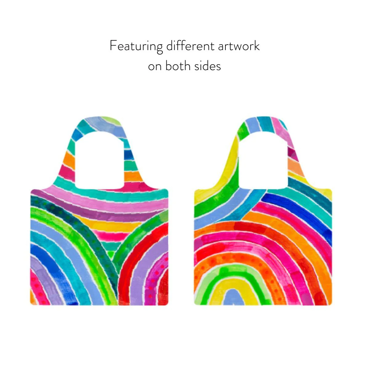 LORDY DORDIE RAINBOWS REUSABLE SHOPPER