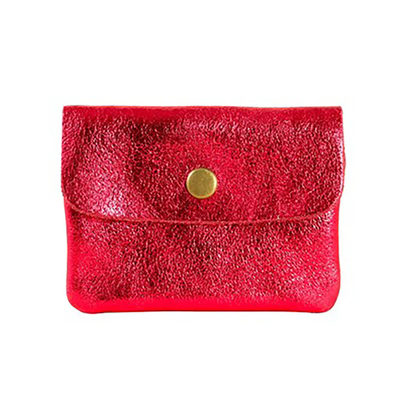 MAISON FANLI - COIN PURSE l METALLIC CHERRY
