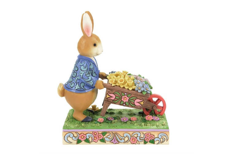 BEATRIX POTTER BY JIM SHORE - FULL OF FLOWERS