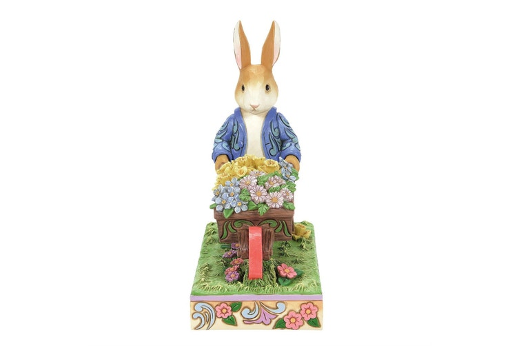 BEATRIX POTTER BY JIM SHORE - FULL OF FLOWERS