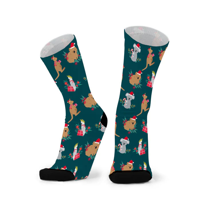 RED FOX SOX | AUSSIE CRITTER CHRISTMAS | UNISEX SIZING