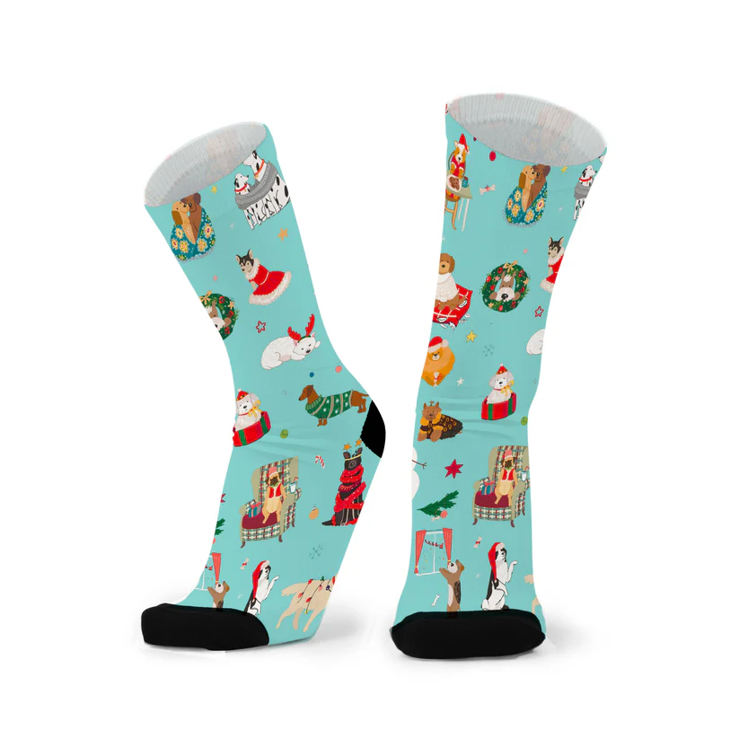 RED FOX SOX | SANTA PAWS | UNISEX SIZING