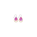 ALEX MASON SORBET BLOOMS LAYERED ICONIC OUTLINE DROP EARRING