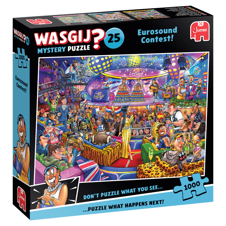 WASGIJ? MYSTERY 25 PUZZLE | EUROSOUND CONTEST!