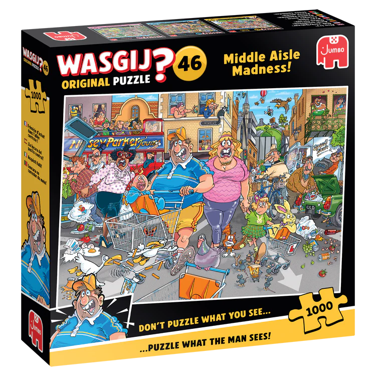 WASGIJ? ORIGINAL 46 PUZZLE | MIDDLE AISLE MADNESS