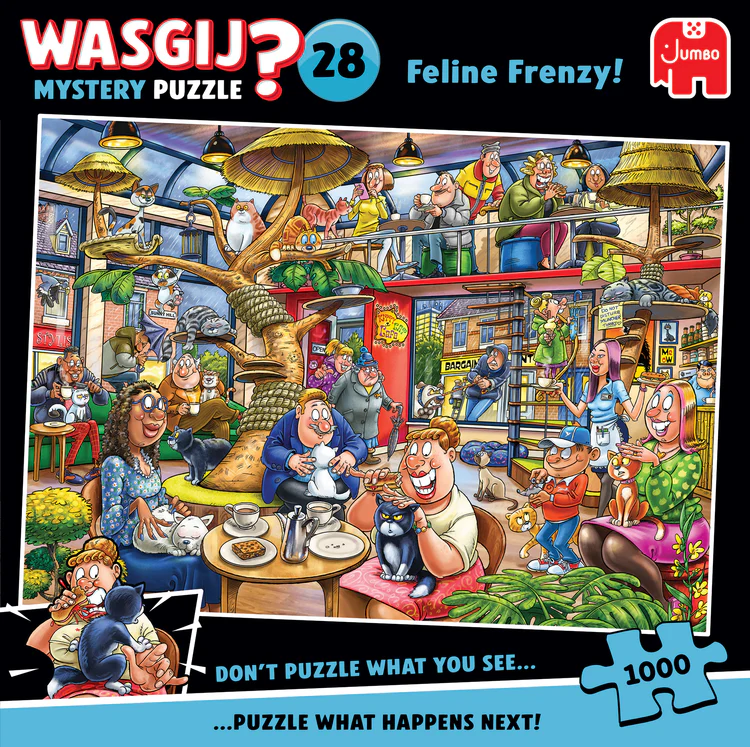 WASGIJ? MYSTERY 28 PUZZLE | FELINE FRENZY!