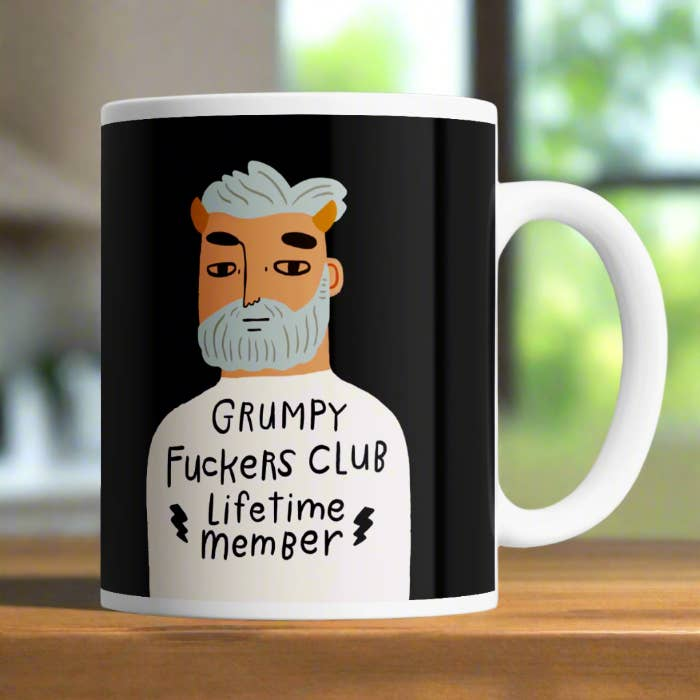 COFFEE MUG | GRUMPY FUCKERS CLUB LIFETIME MEMBER