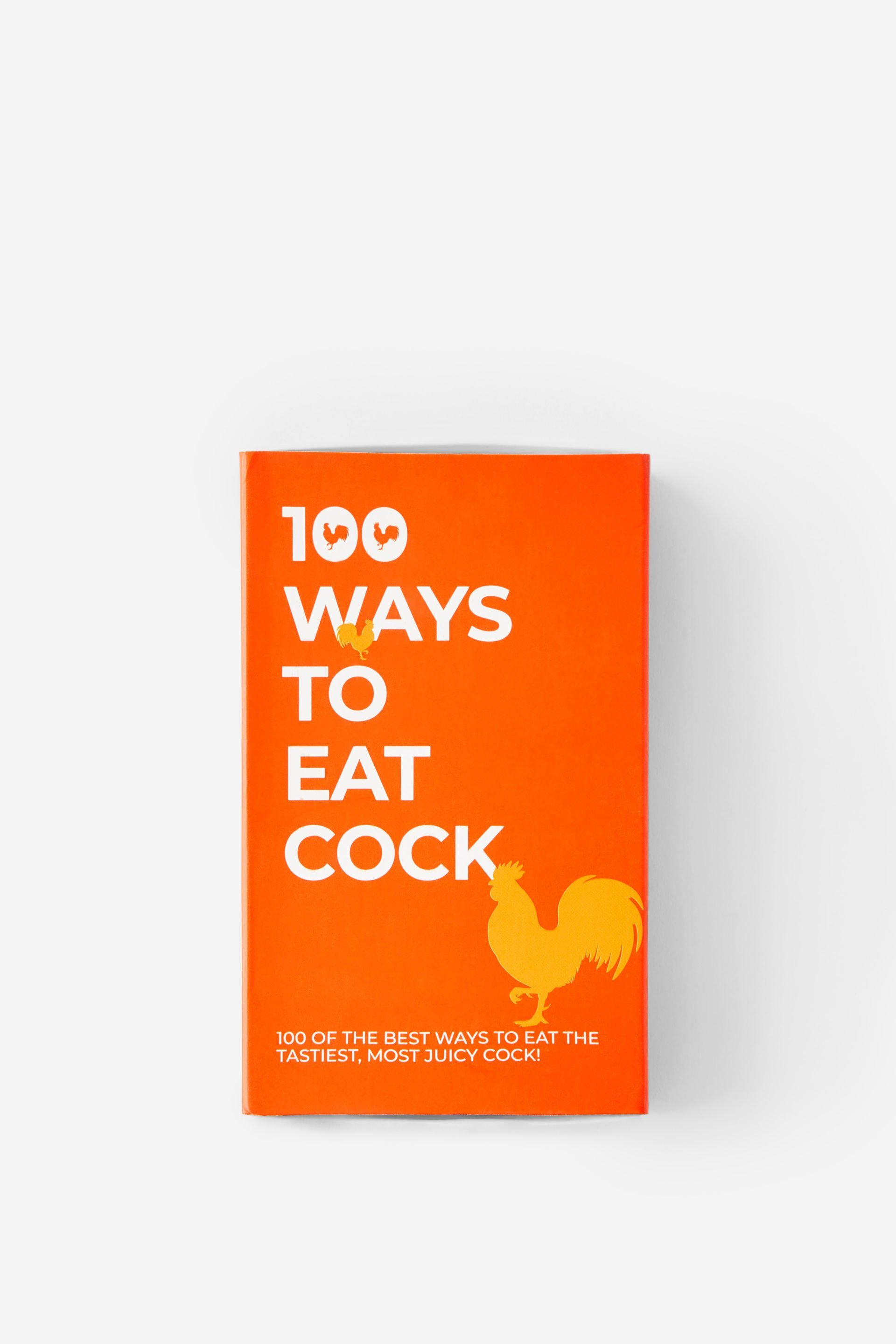 100 WAYS TO EAT COCK - NOVELTY GIFT RECIPE CARDS