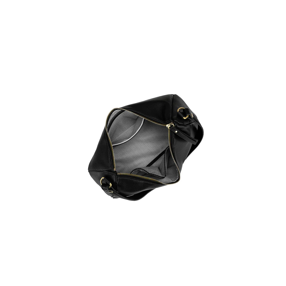 BLACK CAVIAR CLAUDETTE BLACK SHOULDER CROSSBODYBAG