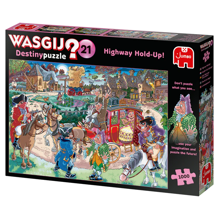WASGIJ? DESTINY 21 PUZZLE | HIGHWAY HOLD-UP!