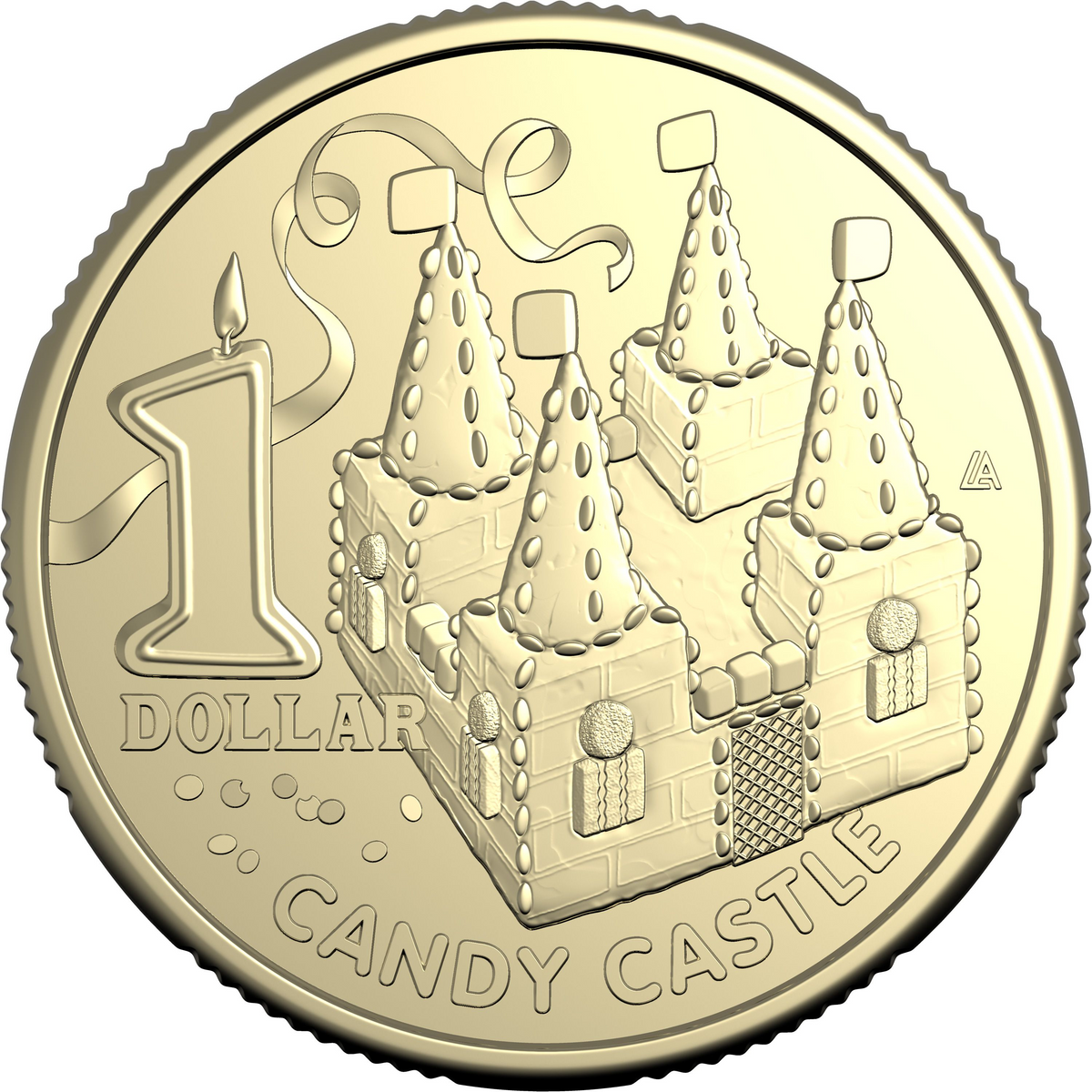 AWW 2025 $1 UNCIRCULATED COIN CANDY CASTLE