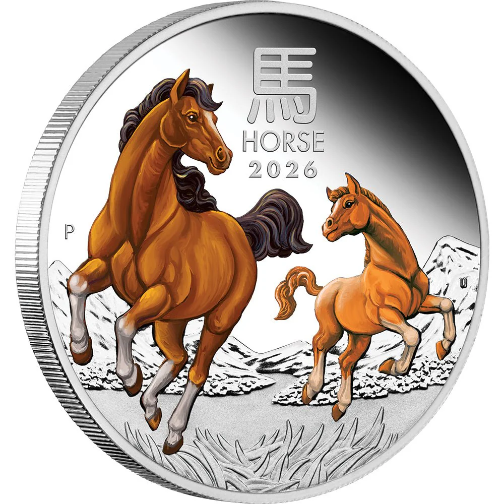 2026 YEAR OF THE HORSE 1OZ SILVER TRIO