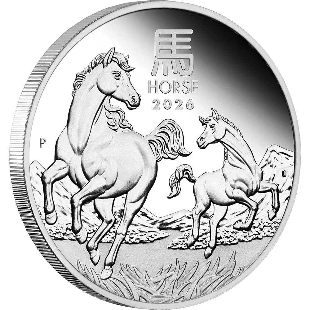 2026 YEAR OF THE HORSE 1OZ SILVER TRIO