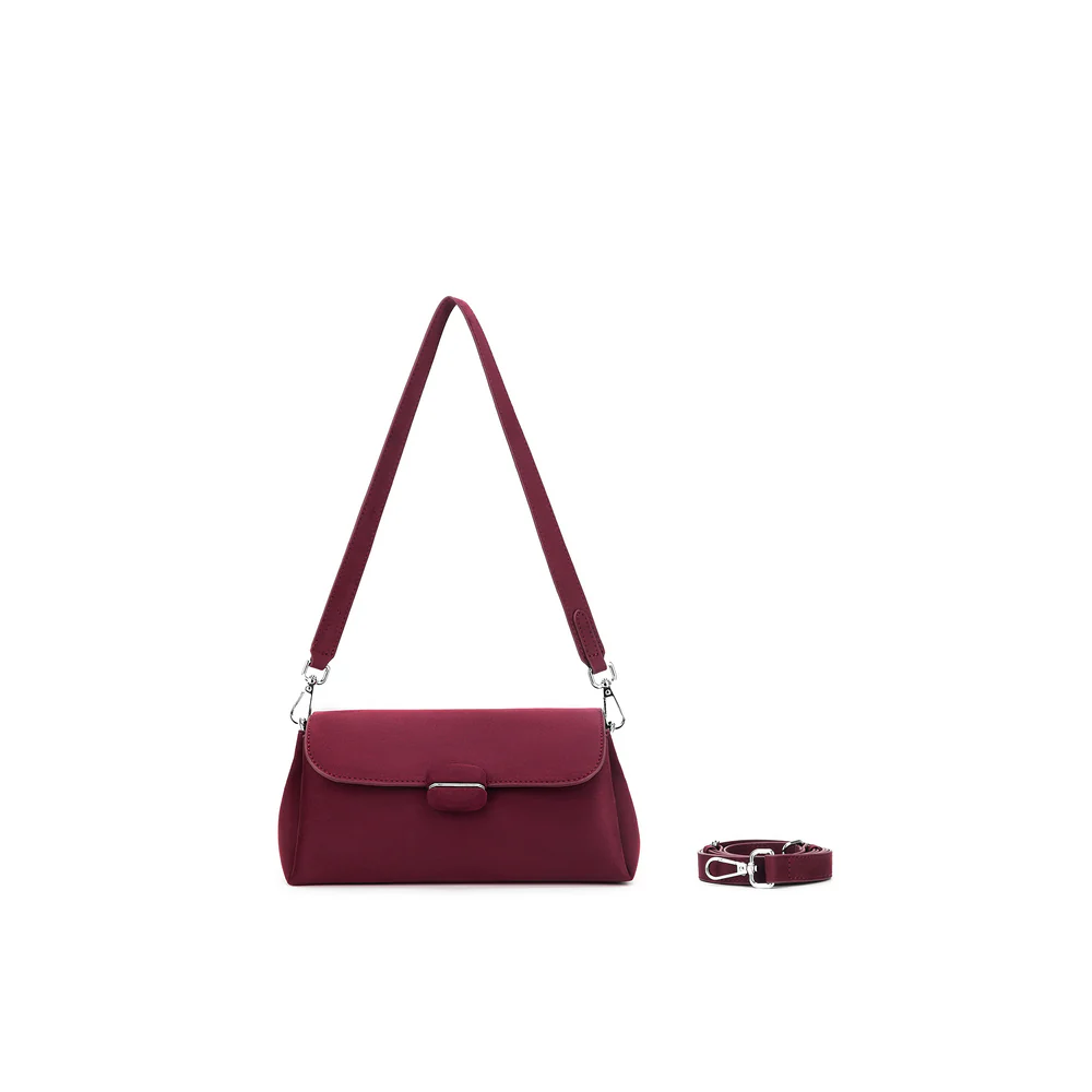 BLACK CAVIAR | MERCER CHERRY RED SHOULDER CROSSBODY