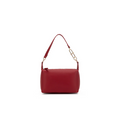 BLACK CAVIAR ELODIE DEEP RED TOP HANDLE CROSSBODY BAG