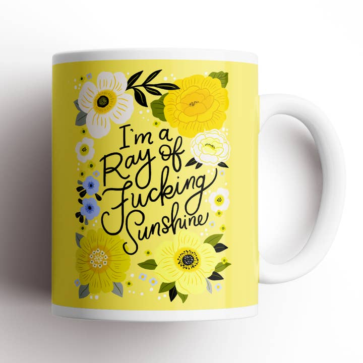 COFFEE MUG | I'M A RAY OF FUCKING SUNSHINE