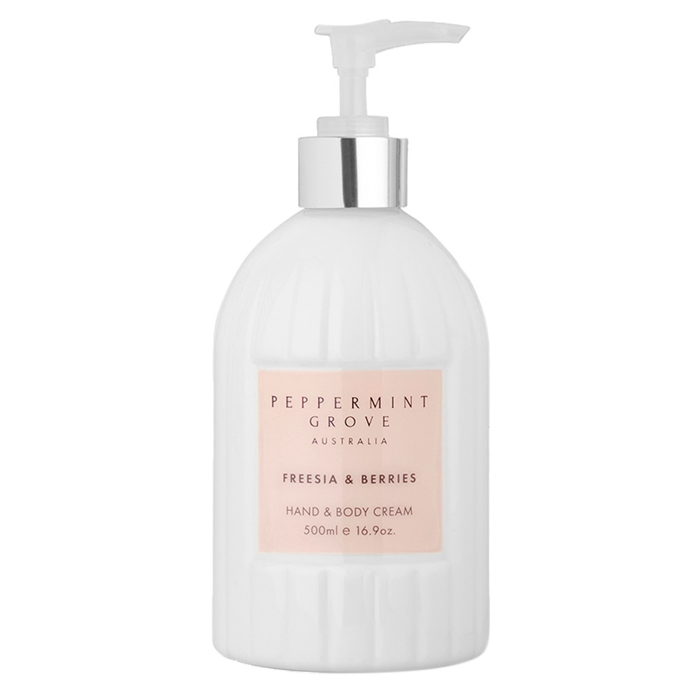FREESIA & BERRIES HAND & BODY CREAM PUMP 500ML