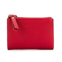 BLACK CAVIAR | AVRIL SCARLET RED MINI WALLET
