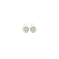 VAN GOGH BLOSSOMS LAYERED CIRCLE DROP EARRINGS
