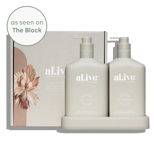 AL.IVE BODY - WASH & LOTION DUO | SEA COTTON & COCONUT