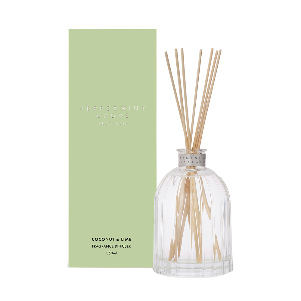  LEMONGRASS & LIME SCENTED REED DIFFUSER - 350ML