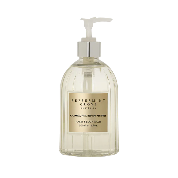 HAND & BODY WASH | CHAMPAGNE & RED RASPBERRIES