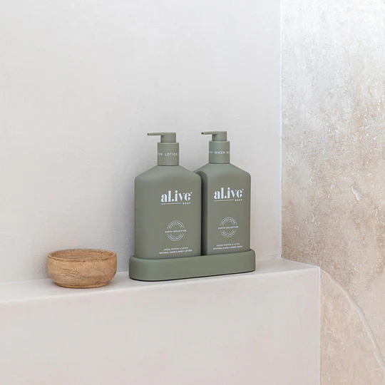 AL.IVE BODY - WASH & LOTION DUO | GREEN PEPPER & LOTUS