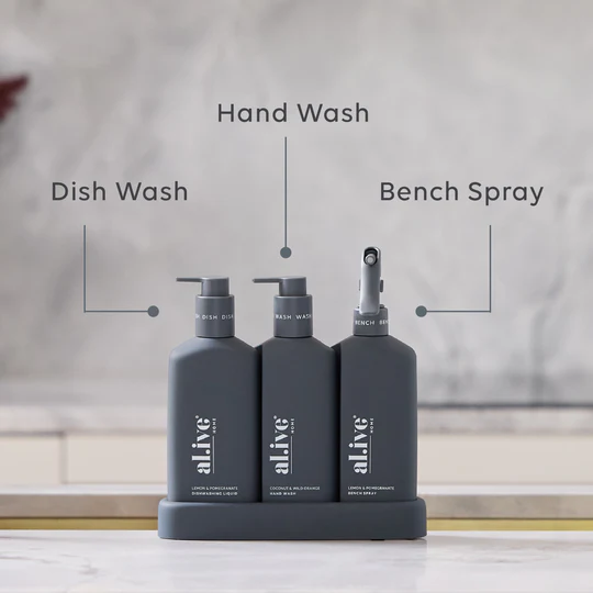 AL.IVE HOME - KITCHEN TRIO | LEMON & POMEGRANATE + COCONUT & WILD ORANGE