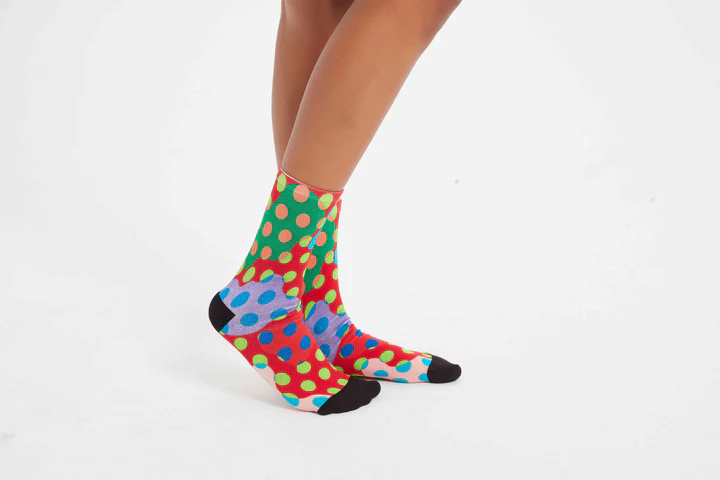 RED FOX SOX | DOTS AND SPOTS | UNISEX SIZING