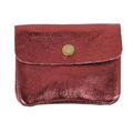 MAISON FANLI - COIN PURSE | METALLIC BORDEAUX