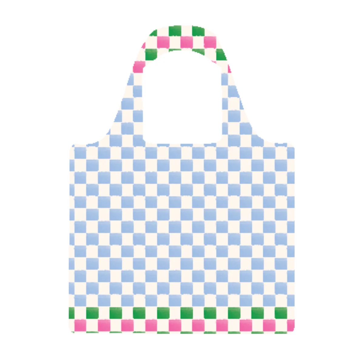 CHECK MATE REUSABLE SHOPPER BAG
