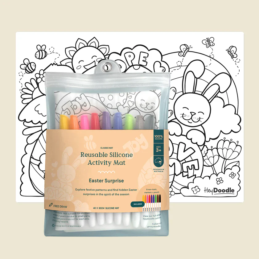 HEY DOODLE - REUSABLE SILICONE MAT | THE EASTER SURPRISE