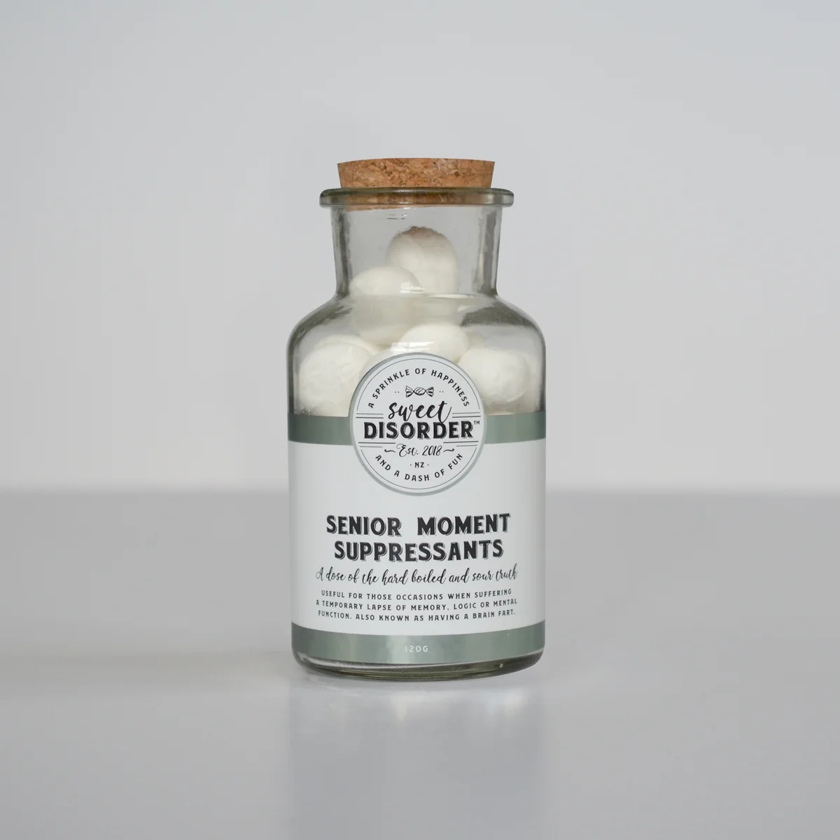 SWEET DISORDER | SENIOR MOMENT SUPPRESSANTS
