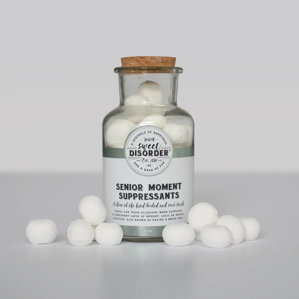 SWEET DISORDER | SENIOR MOMENT SUPPRESSANTS