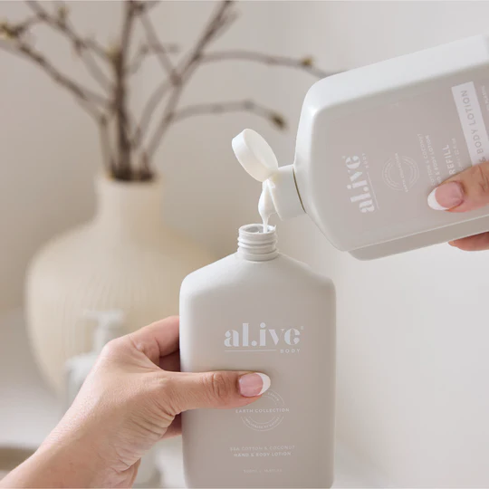 AL.IVE BODY - LOTION REFILL | SEA COTTON & COCONUT