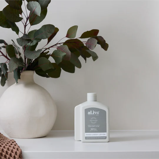 AL.IVE BODY - LOTION REFILL | GREEN PEPPER & LOTUS 650ML