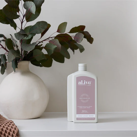 AL.IVE BODY - WASH REFILL | RASPBERRY BLOSSOM & JUNIPER 1L