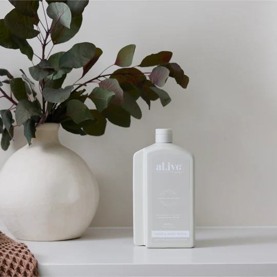 AL.IVE BODY - WASH REFILL | SEA COTTON & COCONUT 1L