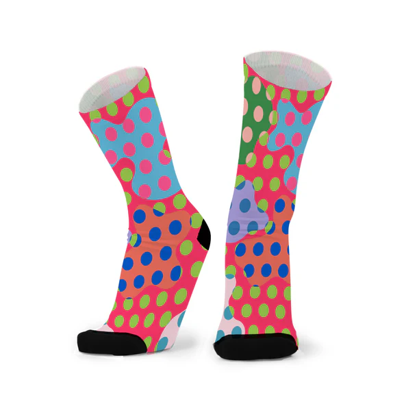 RED FOX SOX | DOTS AND SPOTS | UNISEX SIZING