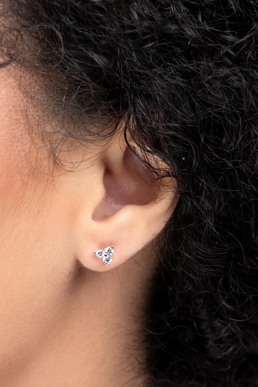 LIBERTE` | PETITE BRIGITTE SILVER EARRING