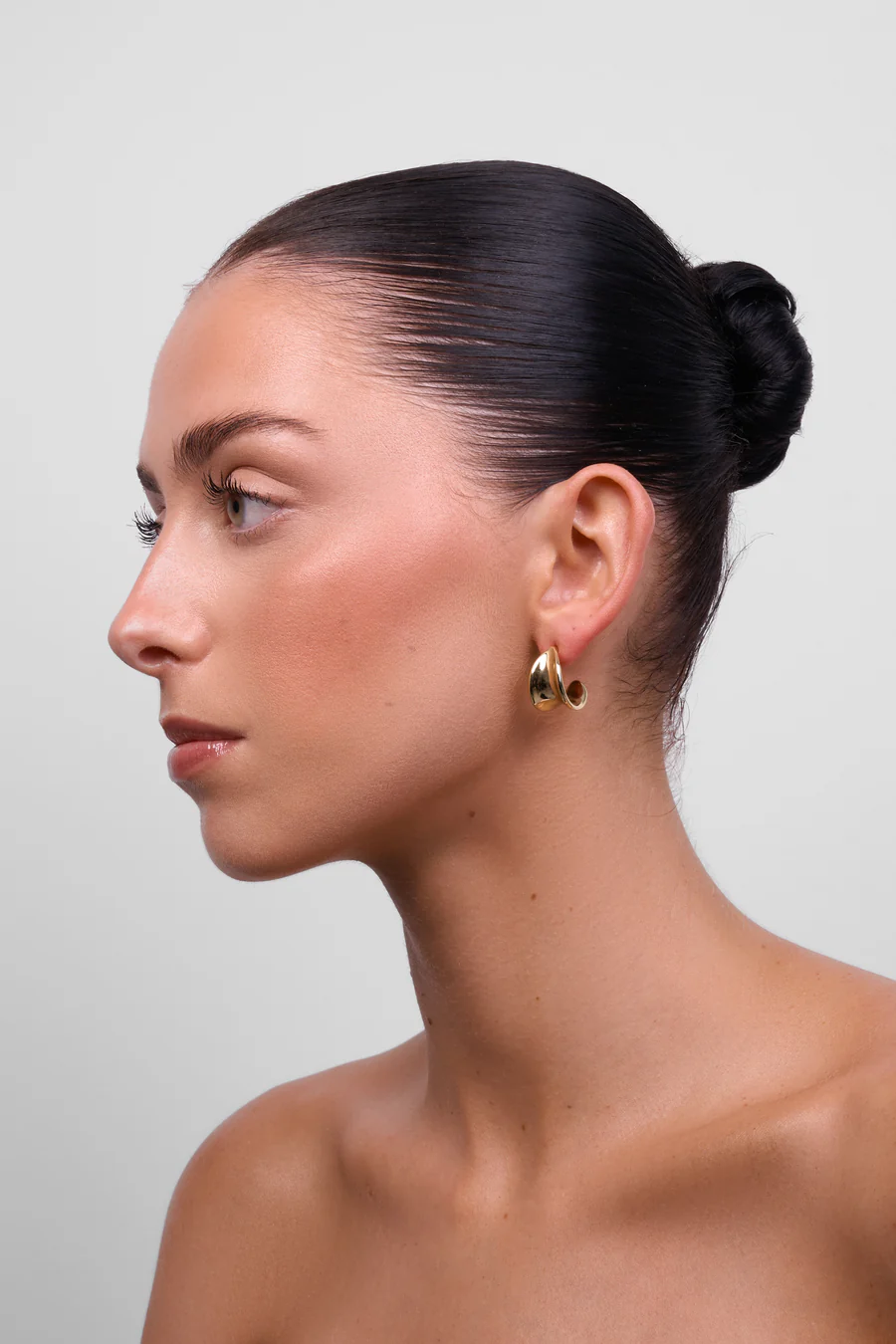 LIBERTE` | LOGAN GOLD EARRING