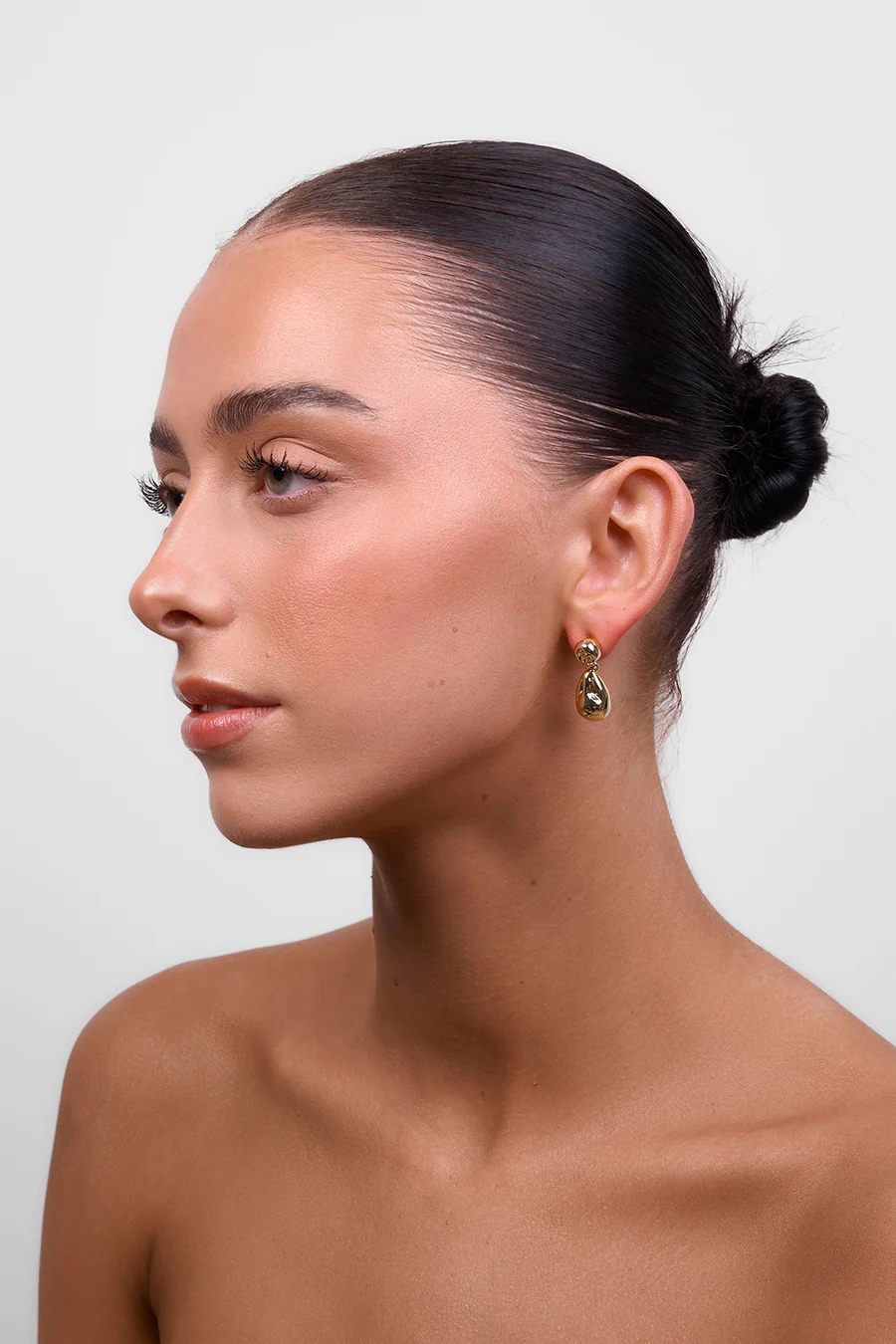LIBERTE` | VERITY GOLD EARRING