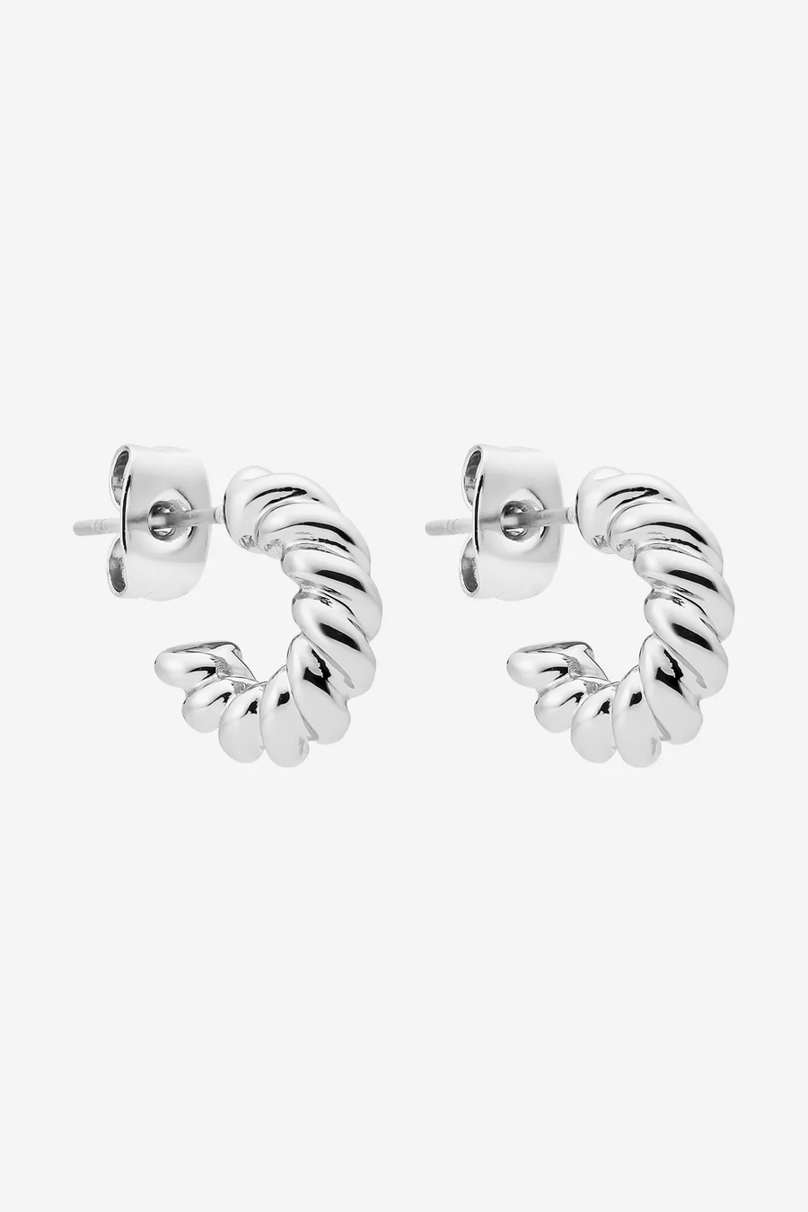 LIBERTE` | PHOEBE SILVER ROPE EARRING