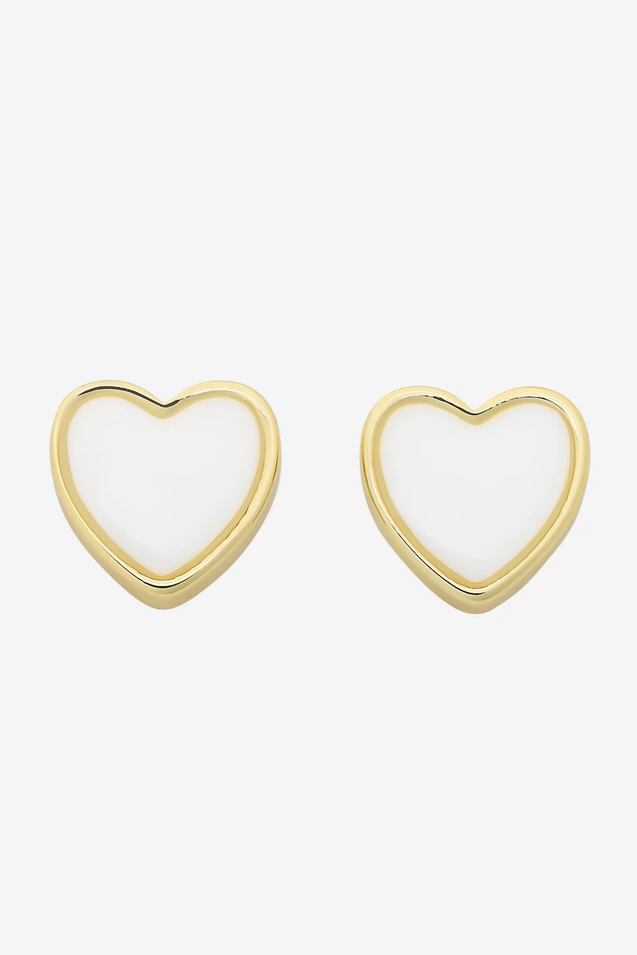 LIBERTE` | MYRA GOLD HEART STUD