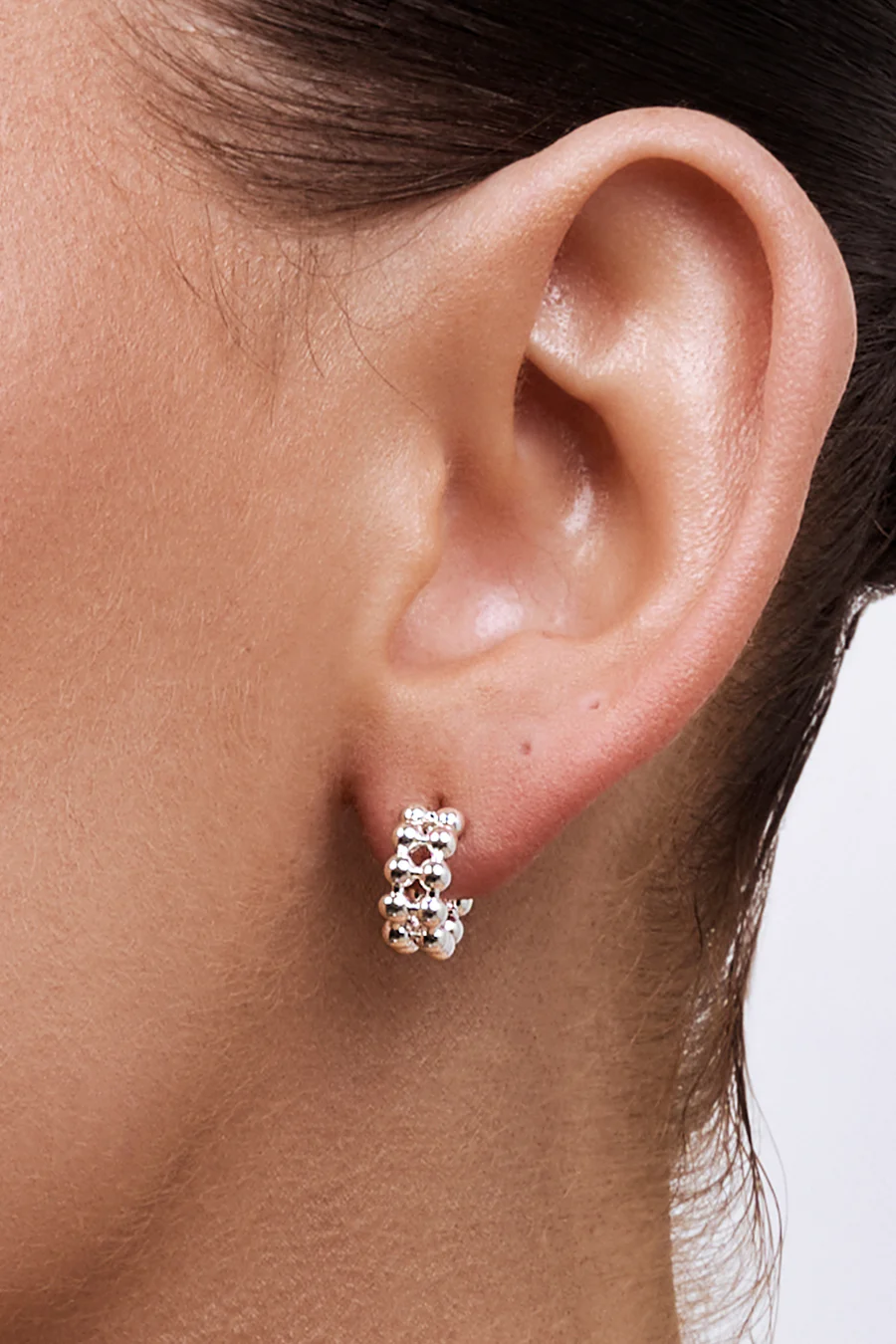 LIBERTE` | HOLLY SILVER EARRING