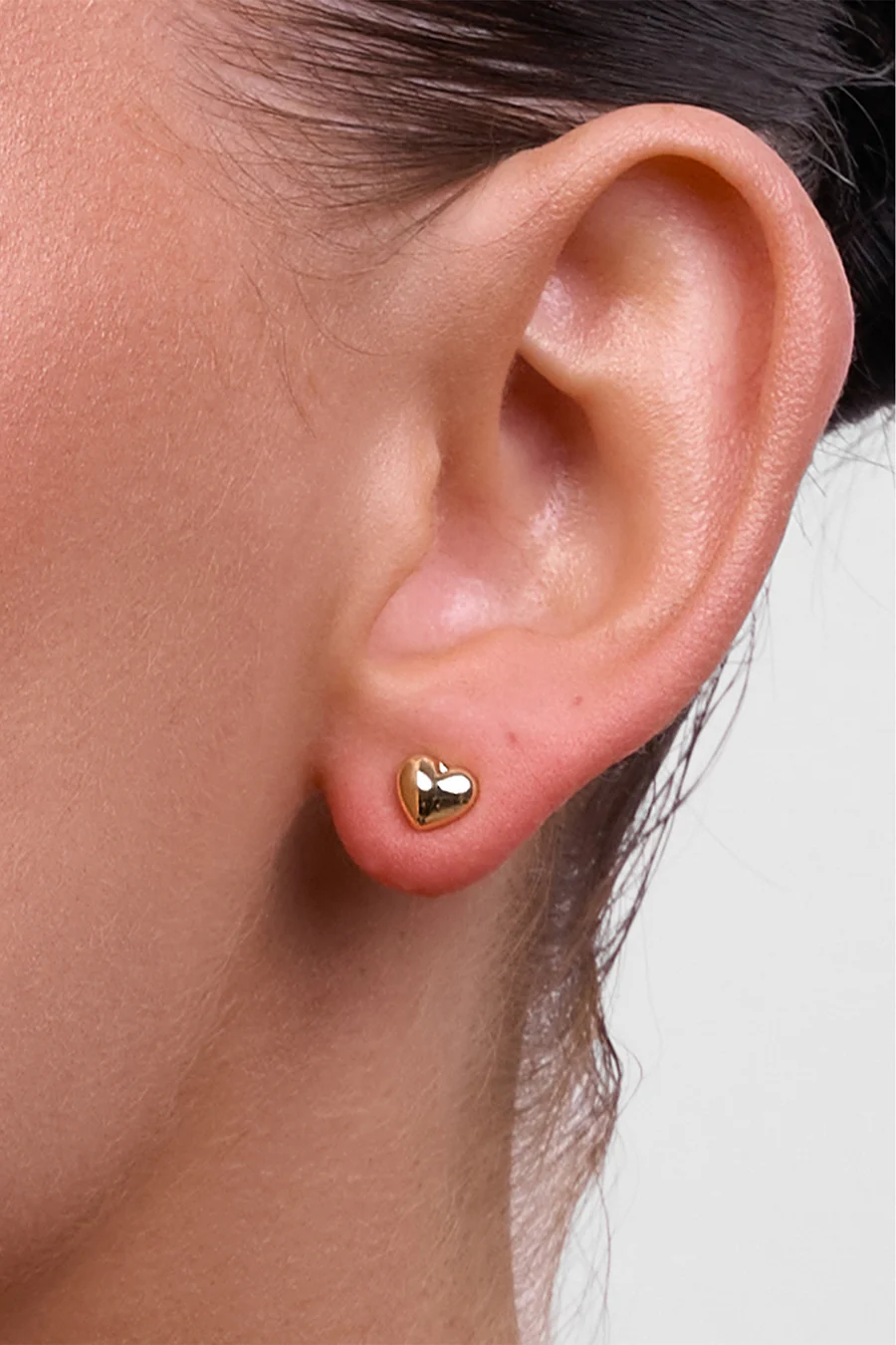 LIBERTE` | WINNIE GOLD HEART EARRING