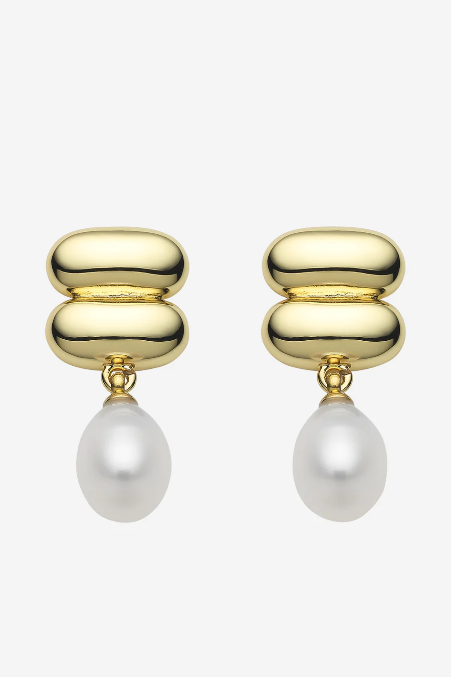 LIBERTE` | HEIDI GOLD PEARL EARRING