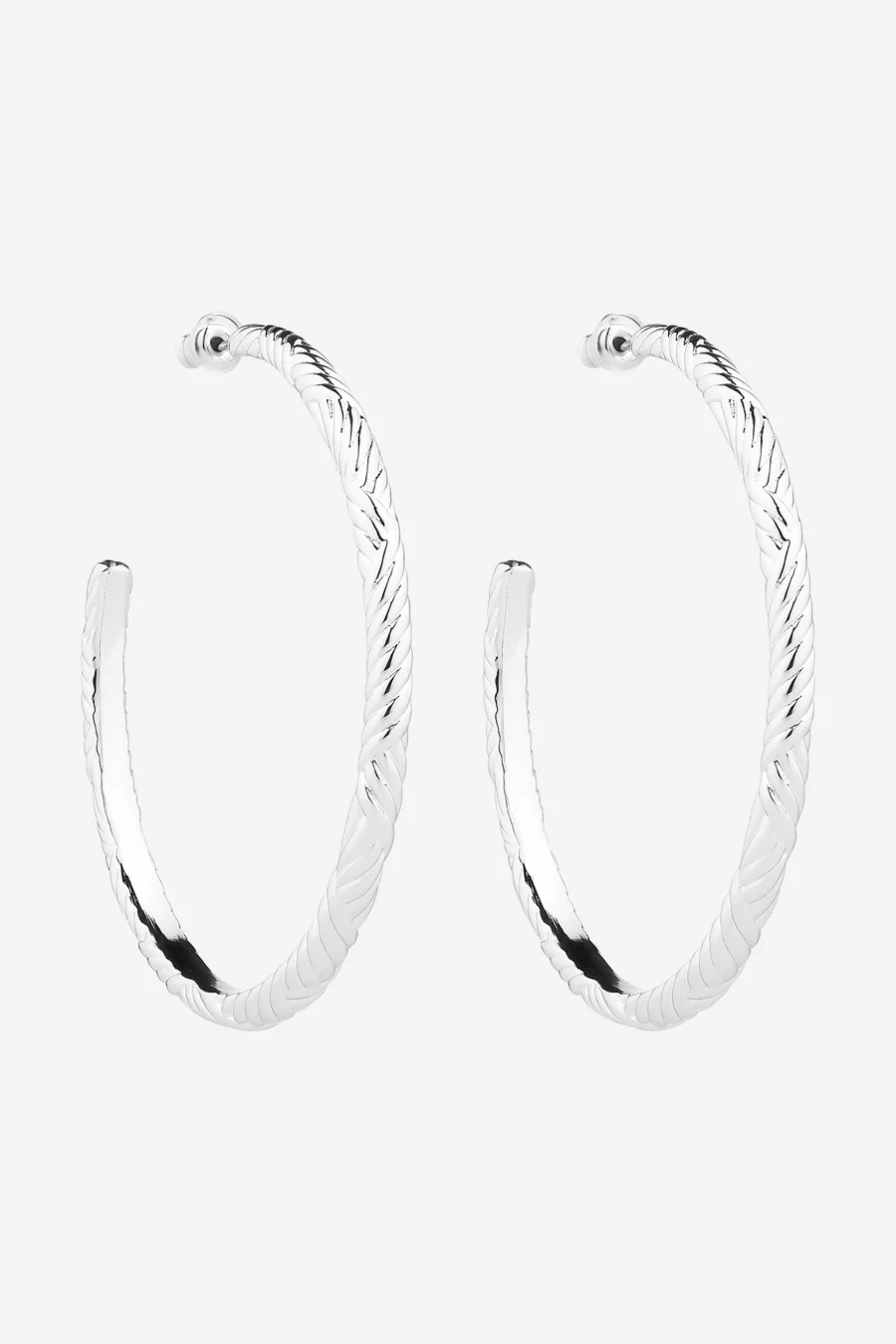 LIBERTE` | INDIRA SOFT SILVER HOOP