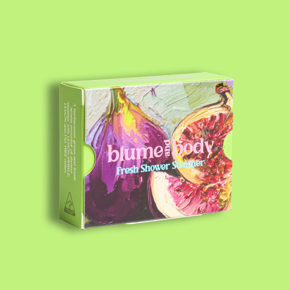 BLUME & BODY SHOWER STEAMER | GREEN FIG